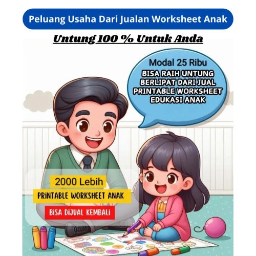 Peluang Usaha Worksheet Anak